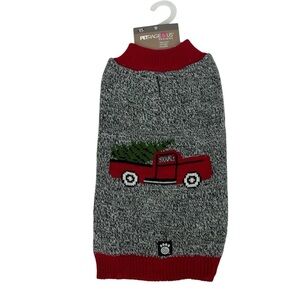 PetRageous Designs Dog/Pet Christmas Sweater Sz Medium Multi Color Dogs 20-35 lb